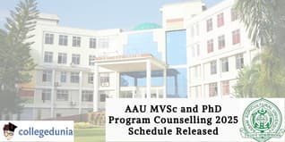 AAU MVSc and PhD Program Counselling 2025 Schedule Released; Check Schedule Here